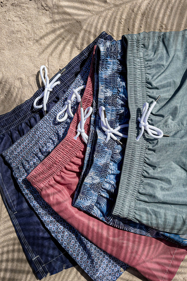 Sage swim shorts - Made in Italy