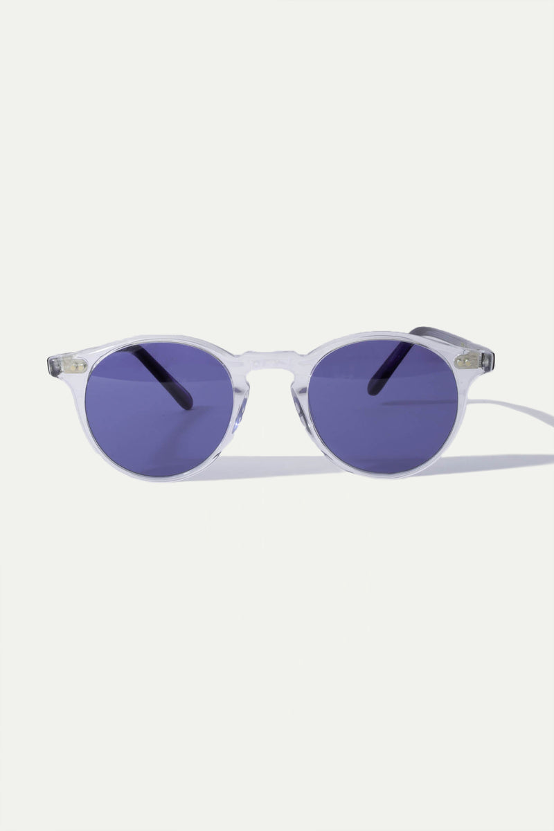 Clear Portofino sunglasses - Made in Italy