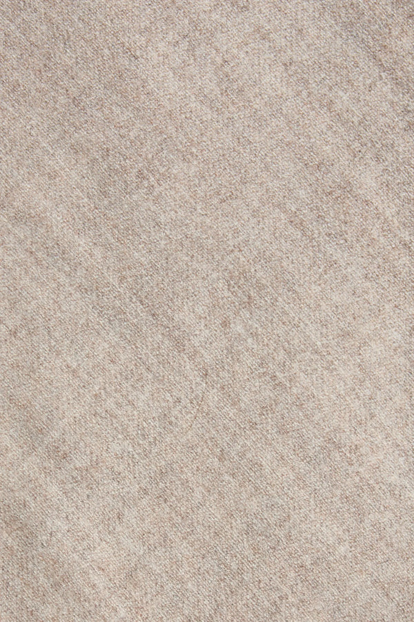 Cravatta in flanella beige - Made in Italy