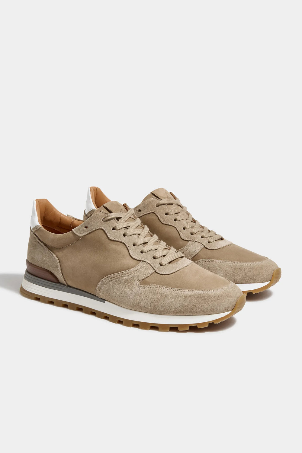 Beige suede shoes online