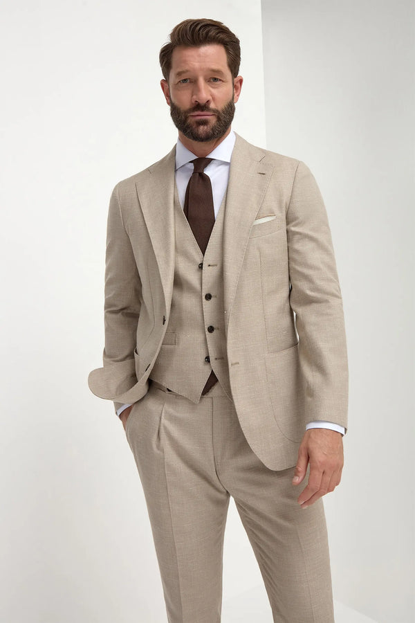 beige suit, costume beige, abito beige, men summer suit, costume homme d'été, abito uomo estate, wool silk linen suit, costume laine soie lin, costume de mariage, wedding suit, beige wedding suit, costume de mariage beige, abito matrimonio uomo