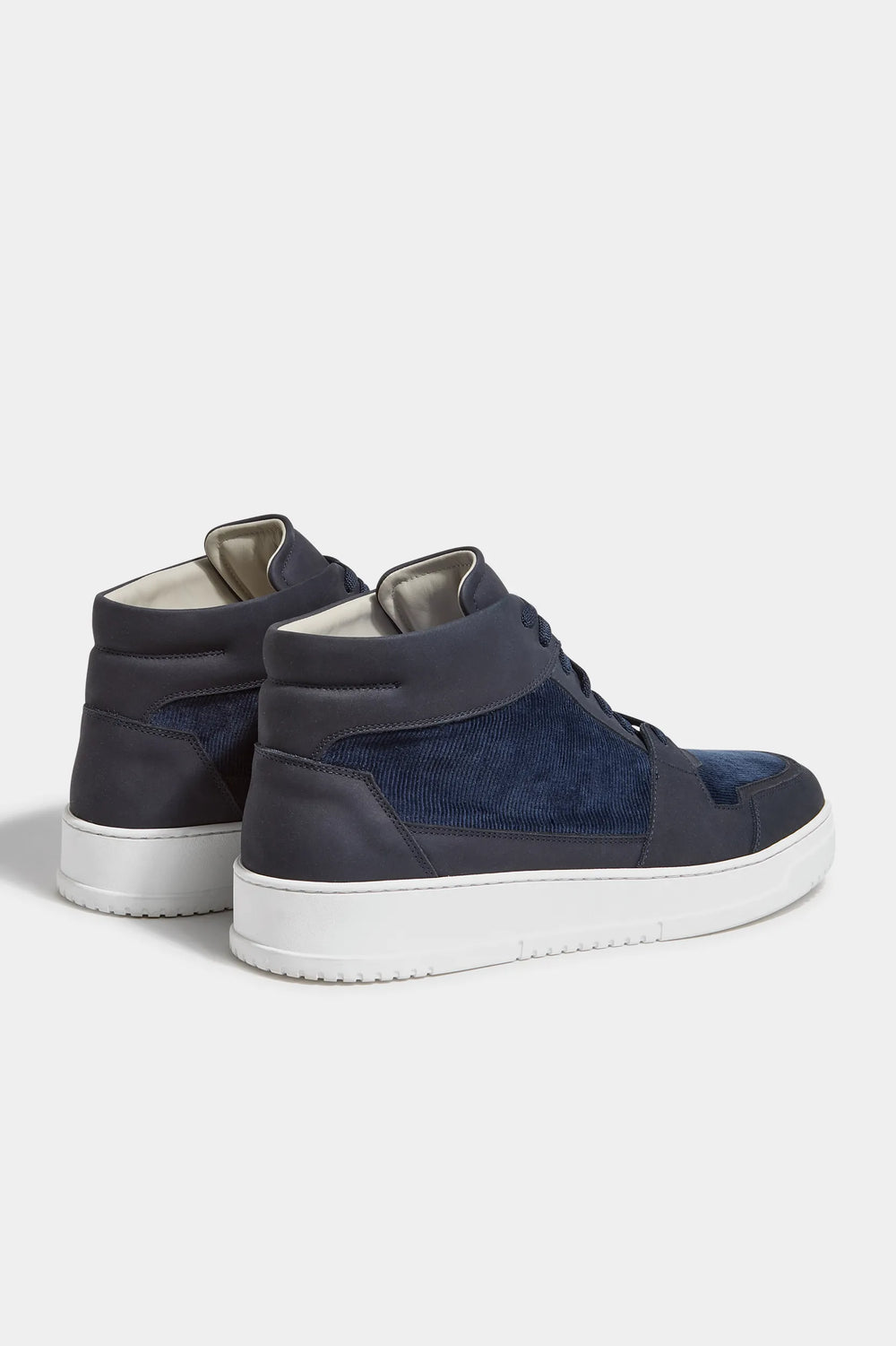 Men sneakers, cordurooy sneakers, nabuk sneakers, High blue sneakers, Baskets homme, baskets en velours côtelé, baskets en nabuk, baskets bleues hautes, Sneakers da uomo, sneakers in velluto, sneakers in nabuk, sneakers alte blu,