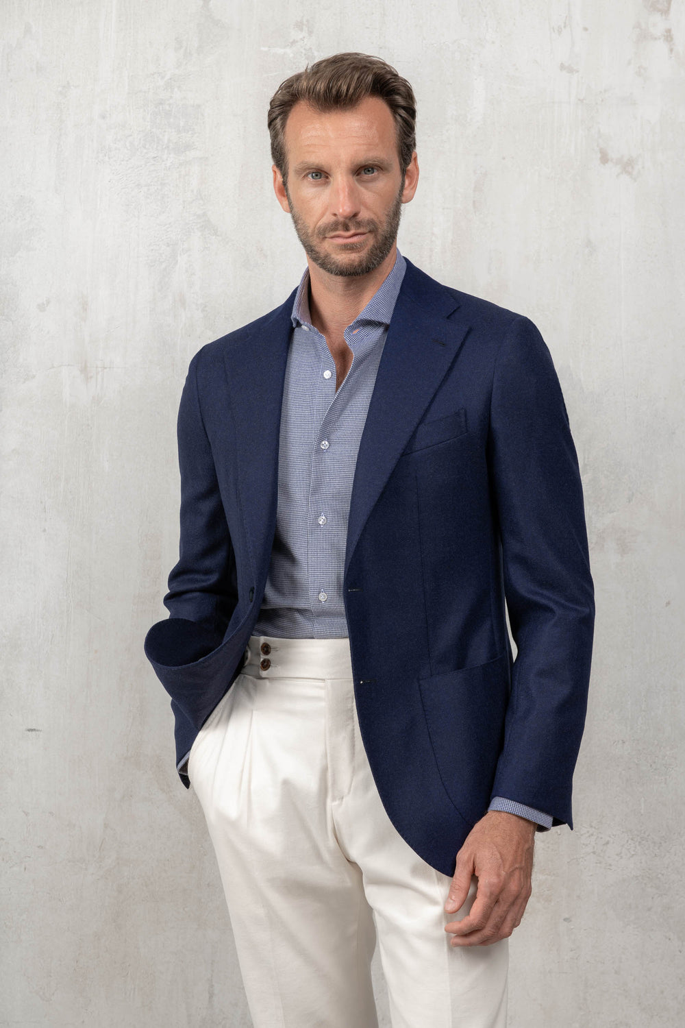 blue Jacket, Cashmere and Wool Jacket, Loro Piana Jacket,wool and cashmere jacket, Veste bleu, Veste en cachemire et laine, Veste Loro Piana, Veste en laine et cachemire, Giacca blue, Giacca in cashmere e lana, Giacca Loro Piana,giacca in lana e cashmere, Italian Jacket, Veste Italienne, Giacca Italiana, Favola