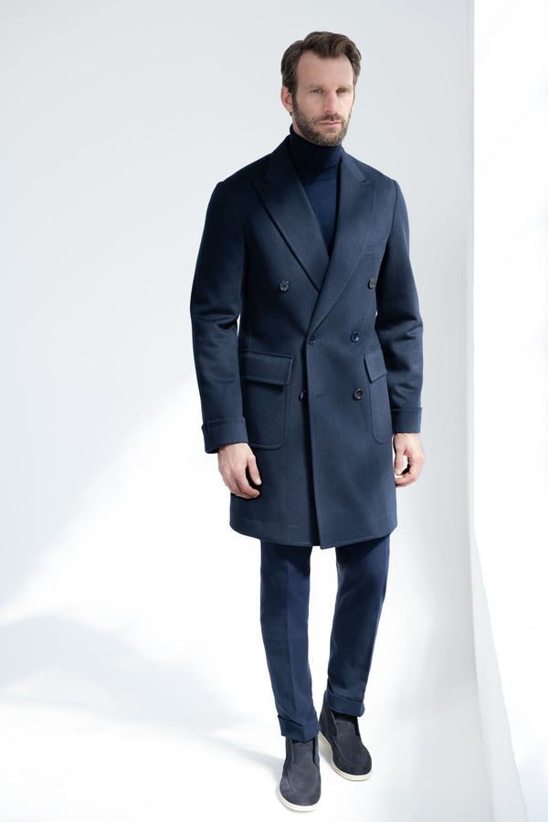 Blue Coat, Men Wool Coat, Italian wool Coat, Blue Wool Coat, Loro Piana Wool Coat, Loro Piana Coat, Cappotto blu, Cappotto in lana da uomo, Cappotto in lana italiana, Cappotto in lana blu, Cappotto in lana Loro Piana, Cappotto Loro Piana, Manteau bleu, Manteau de laine pour homme, Manteau de laine italien, Manteau de laine bleu, Manteau de laine Loro Piana