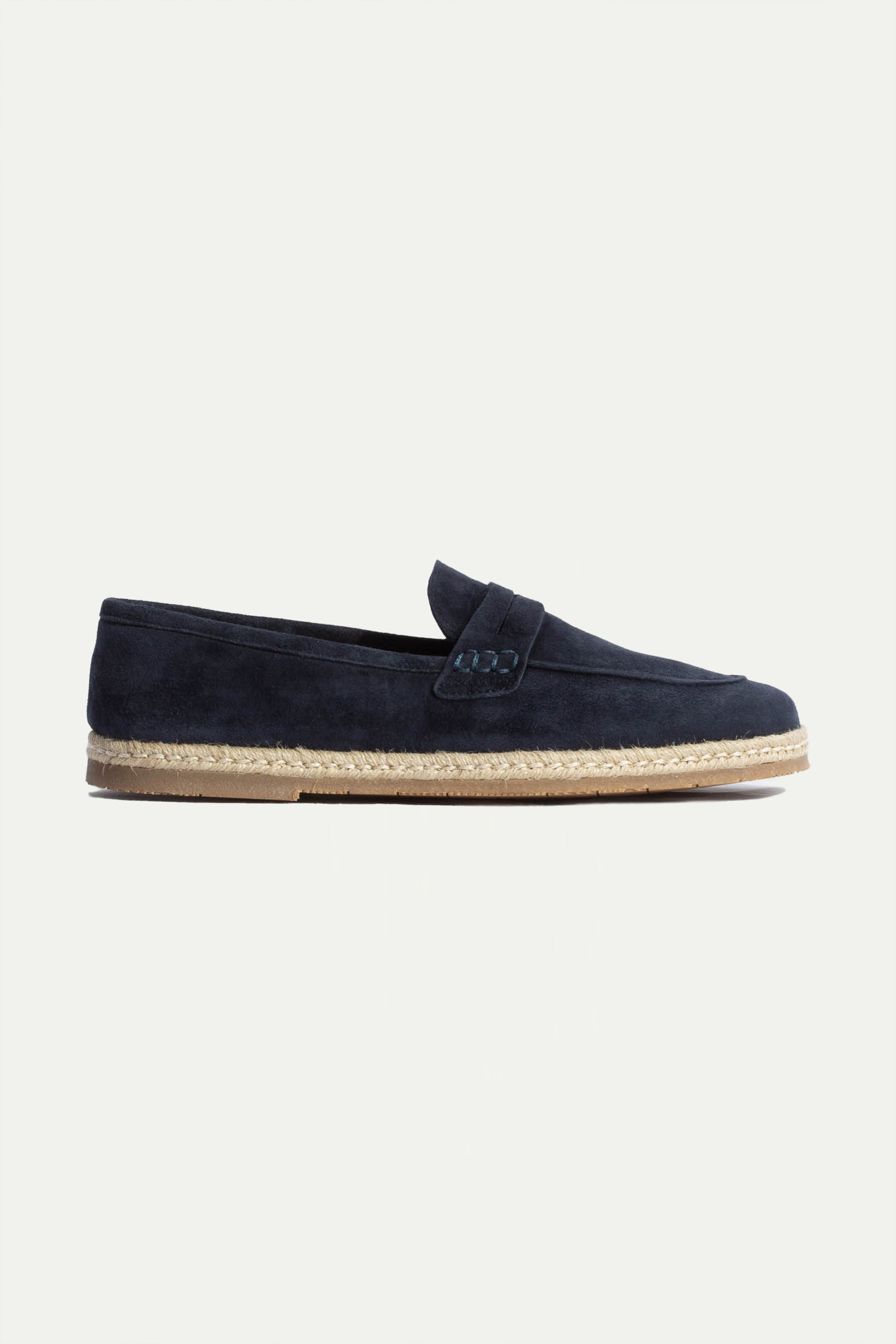 Blue suede cheap espadrilles