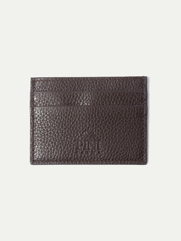 calf leather card holder, calf leather cardholder, brown card holder, brown cardholder, men leather card holder, men leather cardholder, porte-cartes en cuir, porte-cartes marron, porte-cartes marron en cuir, porte-cartes Italien, Italian leather cardholder, Italian leather card holder