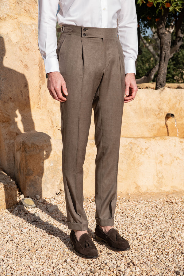  Men wool trousers, brown trousers, summer wool trousers, men brown  trousers, high rise italian trousers, italian brown  trousers, Pantaloni in lana da uomo, pantaloni marroni, pantaloni estivi in lana, pantaloni marroni da uomo, pantaloni italiani a vita alta, pantaloni marroni italiani, Pantalon en laine pour homme, pantalon marron, pantalon en laine d'été, pantalon marron pour homme, pantalon italien taille haute, pantalon marron italien, 