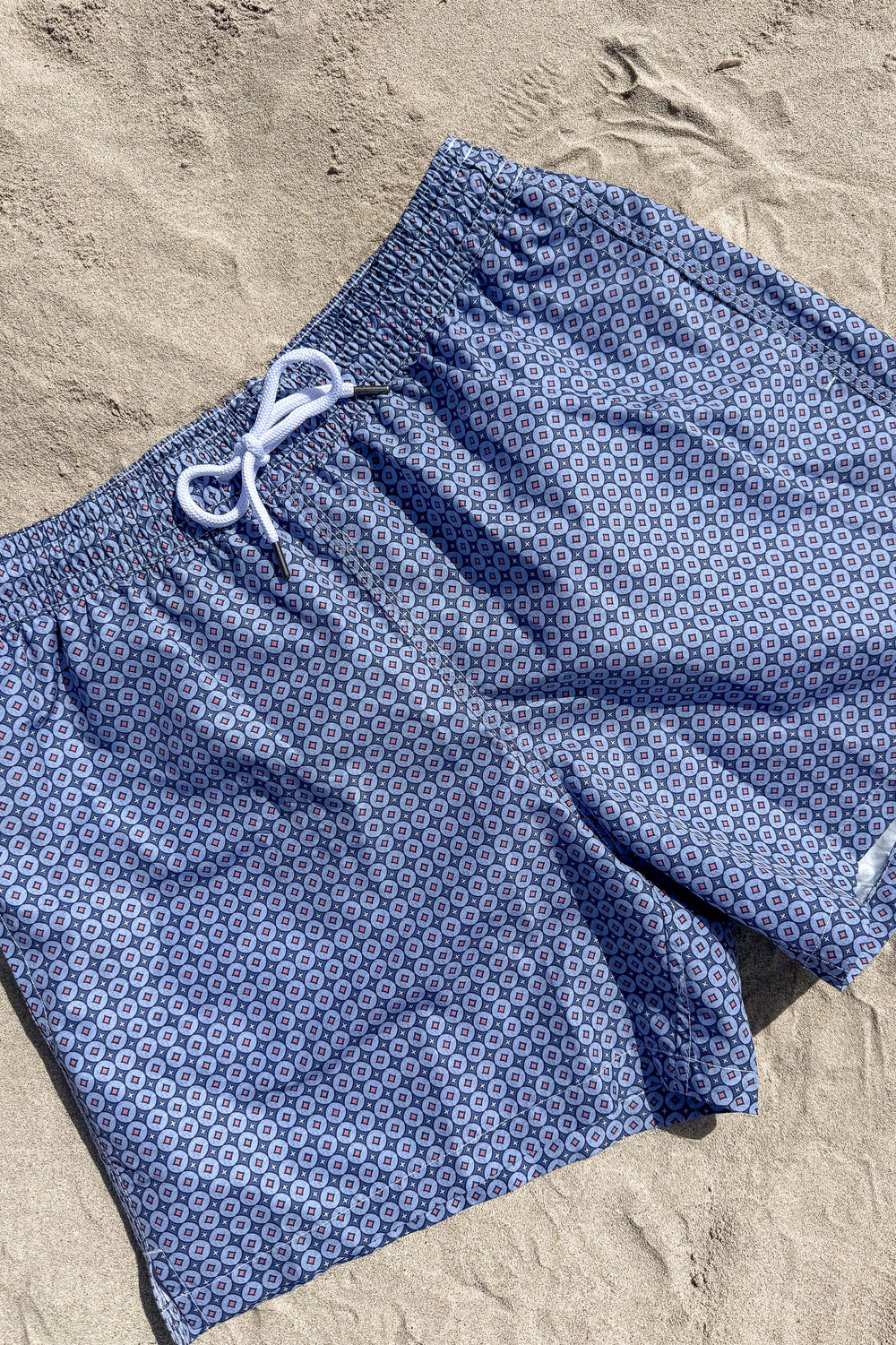 Short de bain fantaisie en denim - Made in Italy