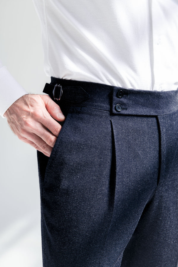 Pantalons en denim de luxe Soragna - Made in Italy