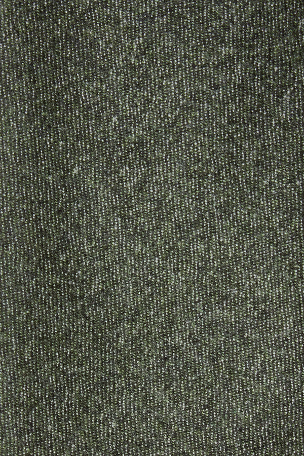 Green flannel tie - Made In Italy