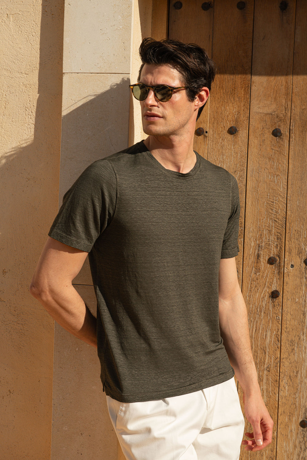 Linen T-Shirt, Green T-Shirt, Green Linen T-Shirt, Men Linen T-Shirt, Green linen shirt, Gransasso linen Shirt, Maglietta di lino, Maglietta verde, Maglietta di lino verde, Maglietta di lino da uomo, Maglietta di lino verde, Maglietta di lino Gransasso, T-shirt en lin, Green T-shirt, Green Linen T-shirt, Men Linen T-shirt, Green linen t-shirt, Gransasso linen T-shirt,