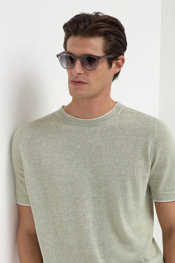 Grey Amalfi sunglasses - Made in Italy