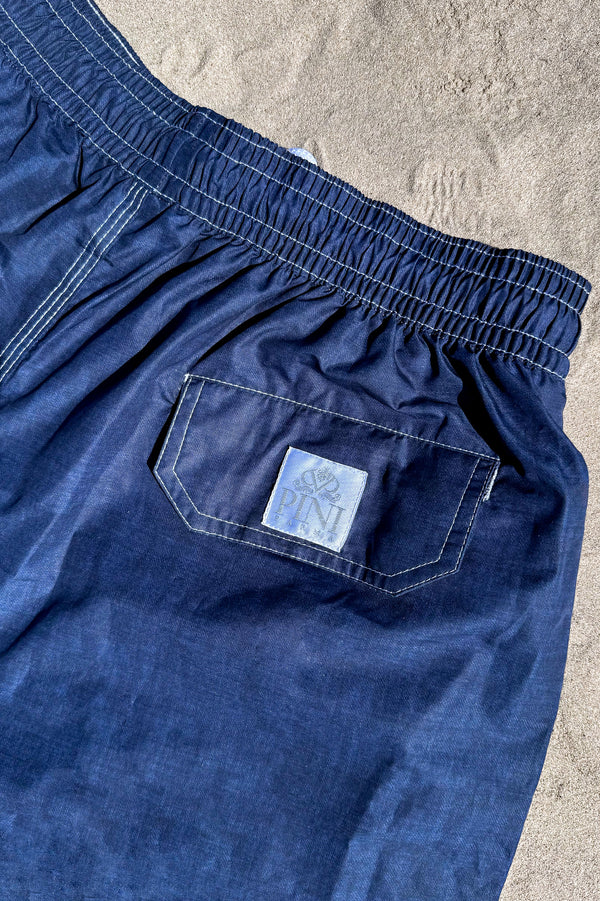 Short de bain bleu marine - Made in Italy