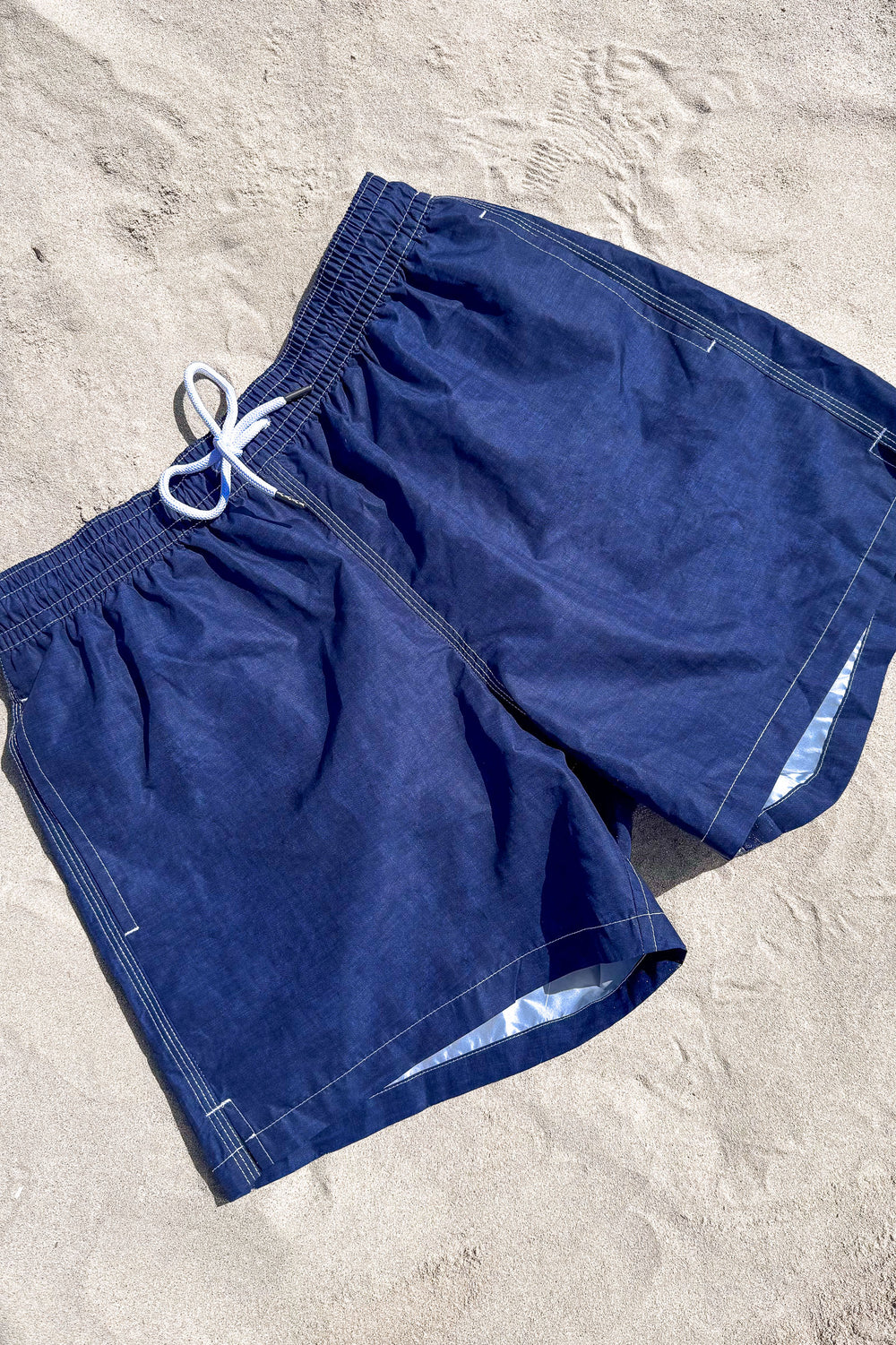 Navy blue swim shorts - Made in Italy