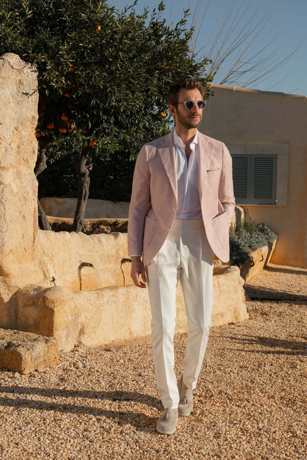 Pink Jacket, Cotton and Linen Jacket, Pink Cotton Jacket, Summer Cotton Jacket, Italian Cotton Jacket, Italian Summer Jacket,  Veste rose, veste en coton et lin, veste en coton rose, veste en coton d'été, veste en coton italien, veste d'été italienne,   Giacca rosa, Giacca di cotone e lino, Giacca di cotone rosa, Giacca di cotone estiva, Giacca di cotone italiana, Giacca estiva italiana,