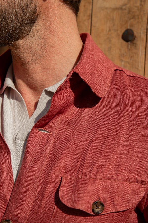  Red Herringbone Linen Jacket, Red Linen Jacket, Linen Casual Red summer jacket, Linen summer red jacket, Giacca di lino rossa a spiga, giacca di lino rossa, giacca estiva casual di lino rossa, giacca estiva di lino rossa, Veste en lin à chevrons rouges, veste en lin rouge, veste d'été décontractée en lin rouge, veste d'été en lin rouge, 