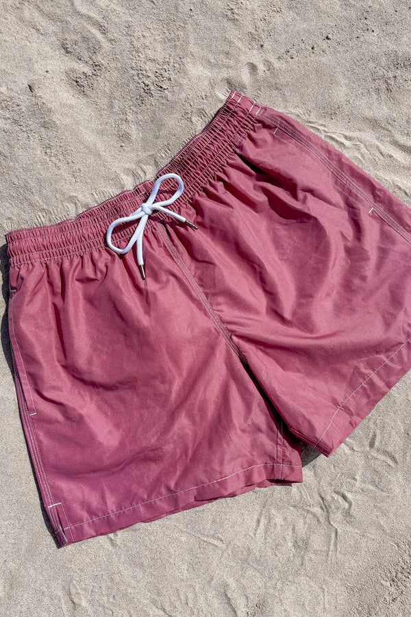 Short de bain rouge - Made in Italy