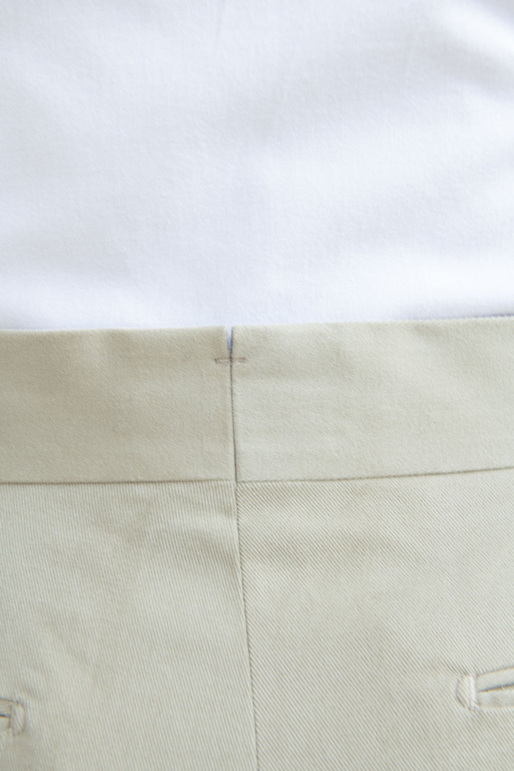 Sand cotton trousers "Soragna Capsule Collection" - Made in Italy