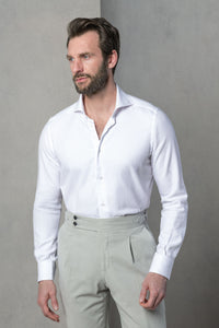 Cotton and tencel shirt, italian shirt, white color cotton shirt, tencel white color shirt, italian cotton, white color italian shirt, Chemise en coton et tencel, chemise italienne, chemise en coton de couleur blanche, chemise en tencel de couleur blanche, coton italien, chemise italienne de couleur blanche, Camicia in cotone e tencel, camicia italiana, camicia in cotone colore bianco, camicia in tencel colore bianco, cotone italiano, camicia italiana colore bianco,