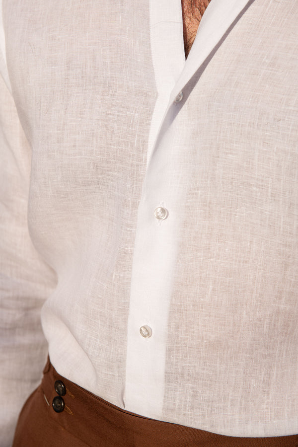  chemise en lin blanche, col boutonné en français, chemise blanche lin, chemise en lin blanc, chemise homme été blanc,  camicia di lino bianca, camicia di lino bianca, camicia di lino bianca, camicia estiva bianca da uomo,  White linen shirt, white linen shirt, white linen shirt, white summer shirt for men, button down collar