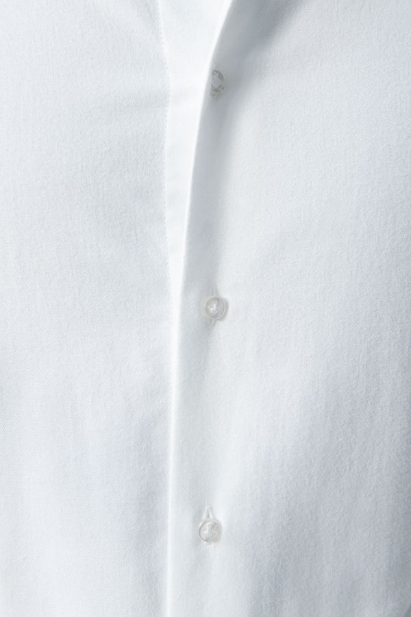 Brushed Italian Cotton Shirt, Italian Style Cotton Shirt, White Cotton Shirt, Chemise en coton italien brossé, Chemise en coton de style italien, Chemise en coton blanc, Camicia in cotone italiano satinato, camicia in cotone made in italy, camicia in cotone bianco 
