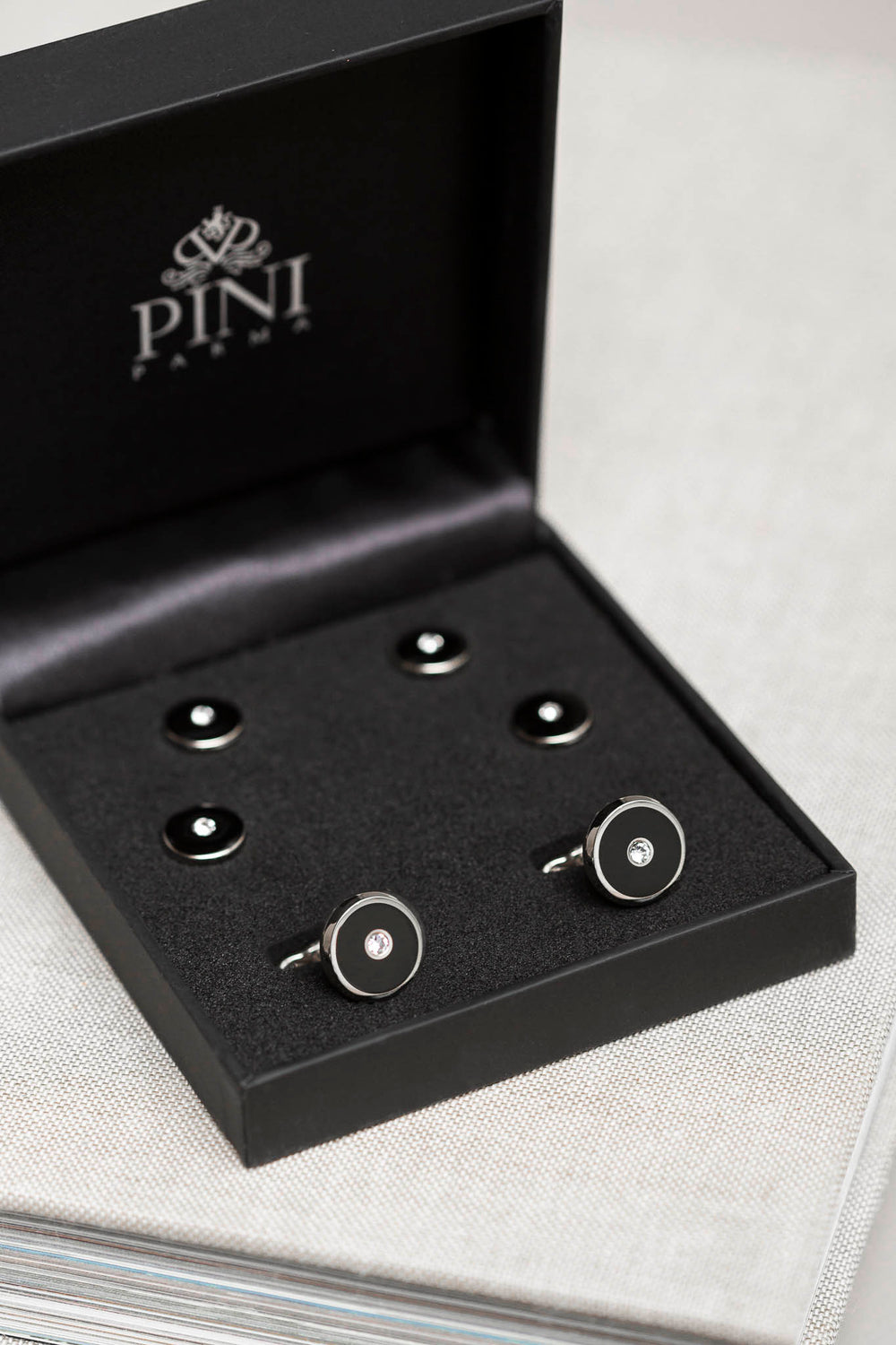 Swarovski studs, Swarovski cufflinks