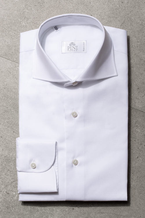 white shirt for men, classic white shirt, white shirt, italian white shirt, made in italy white shirt, chemise blanche homme, chemise blanche coton homme, chemise blanche italienne homme