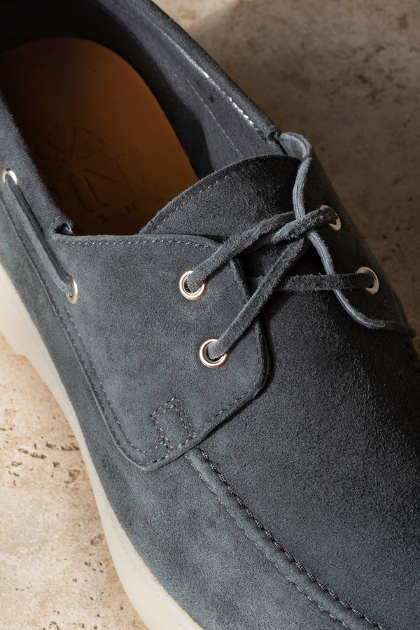 Lavagna suede boat shoes - Made In Italy