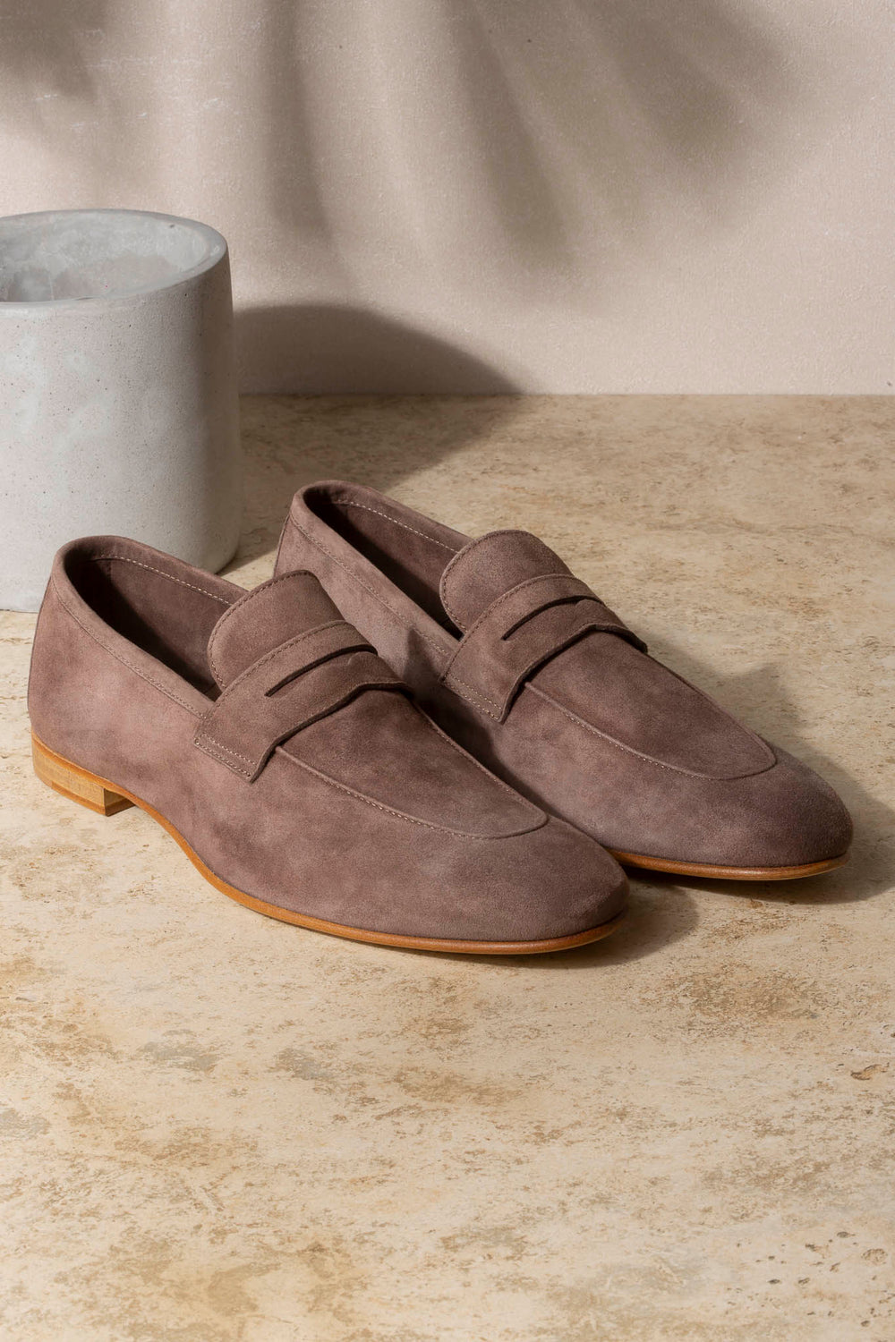 brown Loro Piana loafers, mocassins Loro Piana marron, brown summer walks, summer walks marron, brown summer loafers, brown suede loafers men, mocassins d'été marrons, mocassins marrons été homme suède