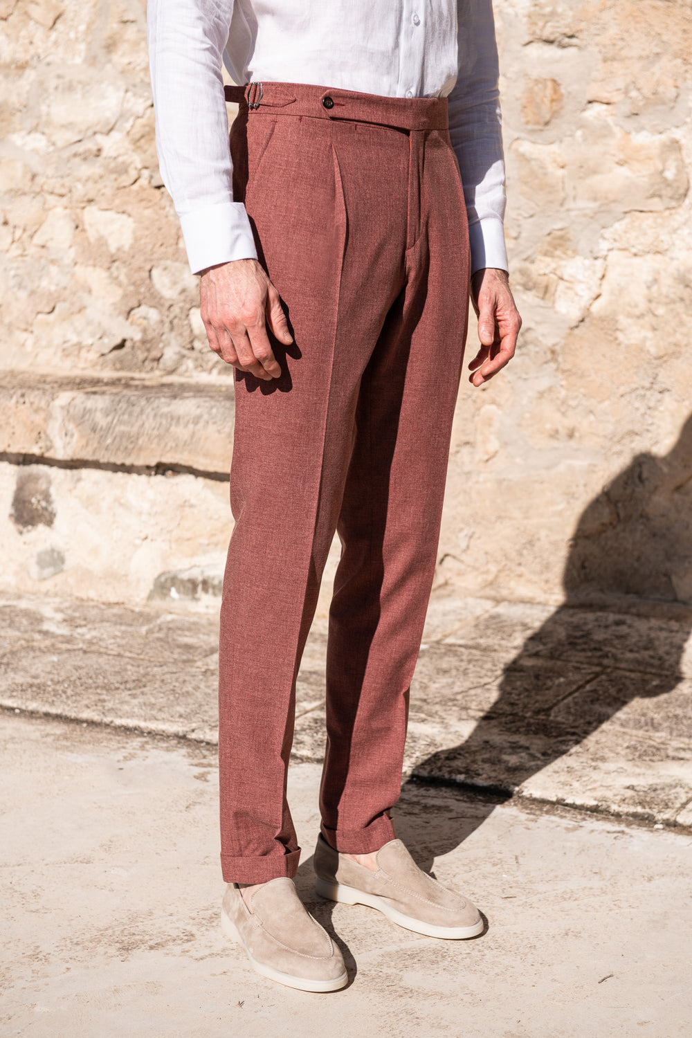 Pantalone Corallo Biella - Made in Italy