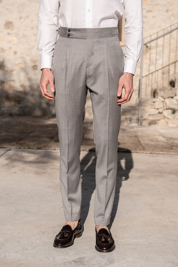 Pantalon Soragna gris - Made in Italy