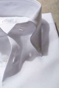 Button down white shirt ”Sartoriale collection”- Made In Italy - Pini Parma