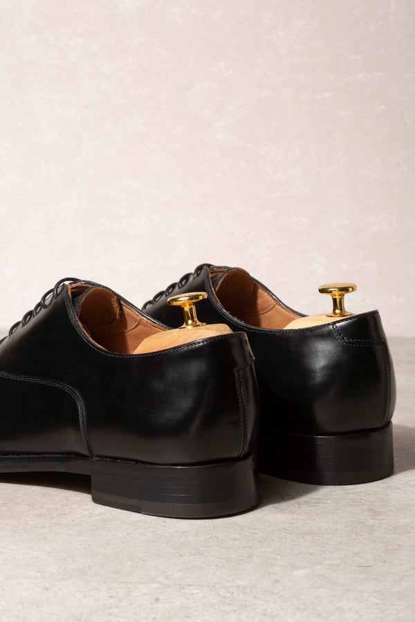 Black Tuxedo Oxfords - Made in Italy